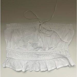 Garage Midi Shirred Tube Top